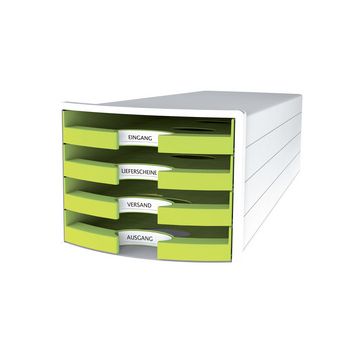 HAN Module de rangement IMPULS 2.0, 4 tiroirs ouverts, blanc