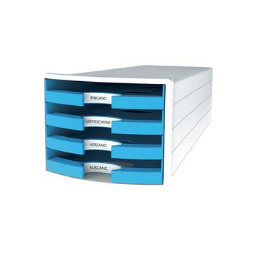 HAN Module de rangement IMPULS 2.0, 4 tiroirs ouverts, blanc