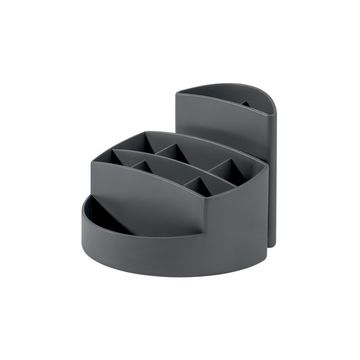 HAN Multipot à crayons RONDO KARMA, 9 compartiments, gris