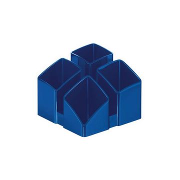 HAN Multipot à crayons SCALA, polystyrène, bleu