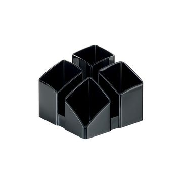 HAN Multipot à crayons SCALA, polystyrène, noir