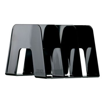 HAN Porte-revues SORTER, A4, 3 compartiments, noir x2