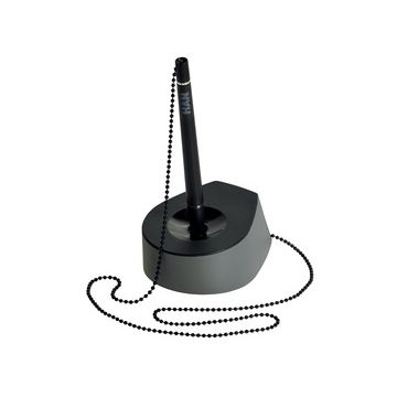 HAN Porte-stylo à bille SALSA, gris foncé / noir