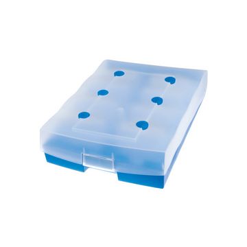 HAN Séparateur pour boîte à fiches CROCO DUO, A8 paysage x4