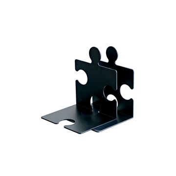HAN Serre-livres PUZZLE, set de 2, noir