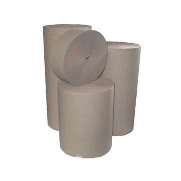HAPPEL Rouleau de carton ondulé, (l)600mm x (L)70m, 80 g/m2