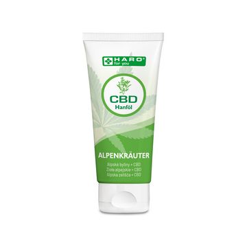 HARO Gel aux herbes alpines au CBD, tube de 100 ml