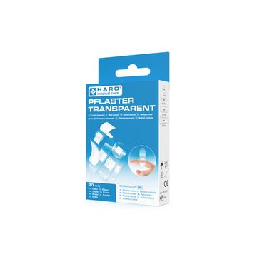 HARO Pansement transparent, hydrophobe, pack de 20