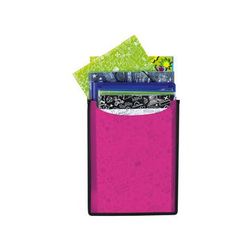 HERMA Boîte scolaire "Flexi", fuchsia translucide