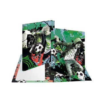 HERMA Chemise à élastique "Street Soccer", carton, A4