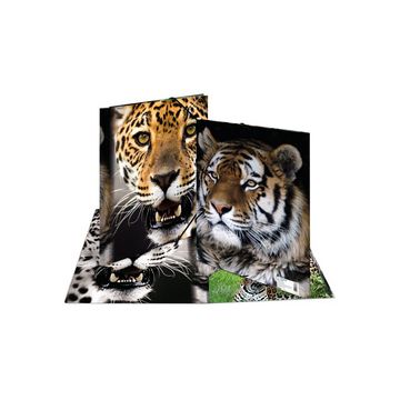 HERMA Chemise à élastique "léopard", en PP, A3,