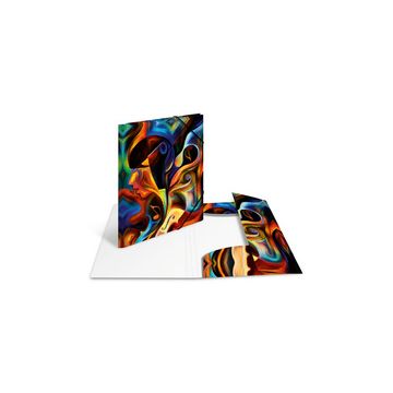 HERMA Chemise à élastiques "Artline", PP, A3, Artwork