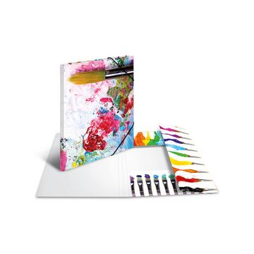 HERMA Chemise à élastiques "Couleurs", carton, A4