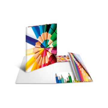 HERMA Chemise à élastiques "Crayons", carton, A4