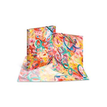 HERMA Chemise à élastiques "Peinture", carton, A3