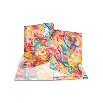 HERMA Chemise à élastiques "Peinture", carton, A4