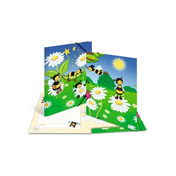 HERMA Chemise à élastiques animaux "Prairie mellifère", A3