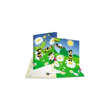 HERMA Chemise à élastiques animaux "Prairie mellifère", A4