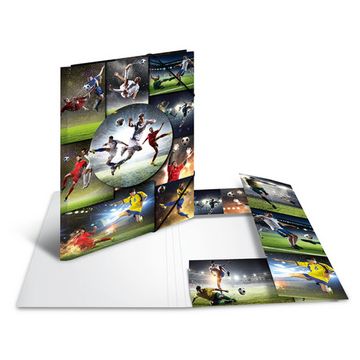 HERMA Chemise à élastiques "football", carton, A3