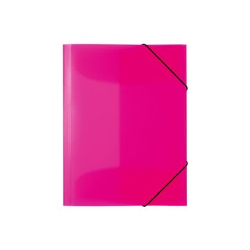 HERMA Chemise à élastiques, en PP, A4, rose fluo