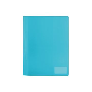 HERMA Chemise à lamelle, PP, A4, turquoise translucide