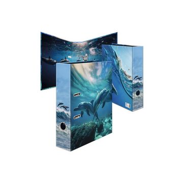 HERMA Classeur à motif "Animaux préférés" Dauphin, A4