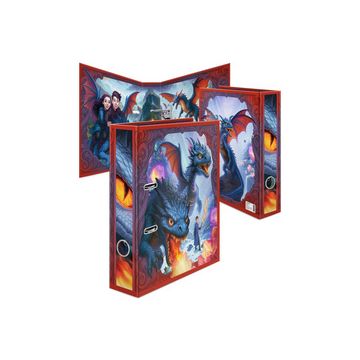 HERMA Classeur à motif "Dragons", A4, largeur du dos: 70 mm