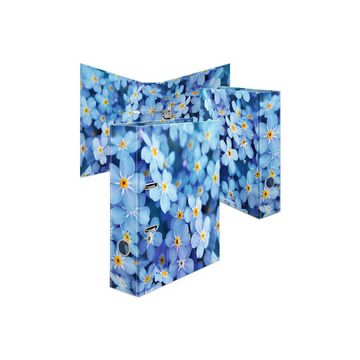 HERMA Classeur à motifs fleurs "Blue Flowers", A4