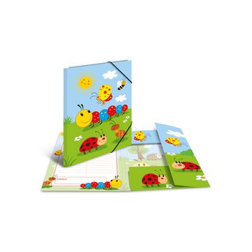 HERMA Eckspannermappe "Frieda & Friends", Karton, DIN A3