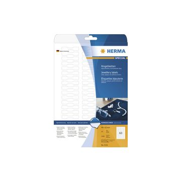 HERMA Etiquette bijouterie SPECIAL, 49 x 10 mm, blanc