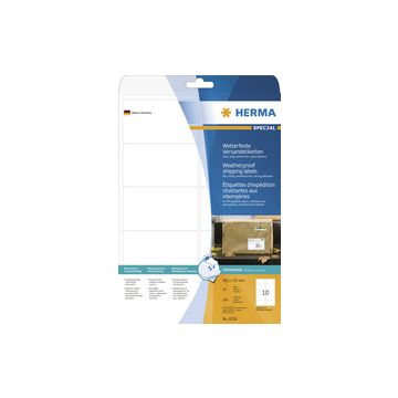HERMA Etiquette d'expédition SPECIAL, résistant,99,1 x 57 mm HERMA Etiquette d'expédition SPECIAL, résistant,99,1 x 57 mm