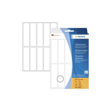 HERMA Etiquette multi-usage, 34 x 53 mm, grand paquet,blanc