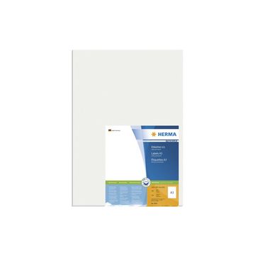 HERMA Etiquette universelle PREMIUM, 297 x 420 mm, blanc