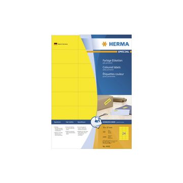 HERMA Etiquette universelle SPECIAL, 210 x 297 mm, vert