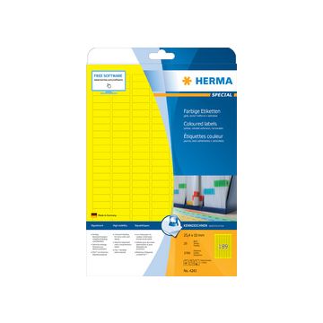 HERMA Etiquette universelle SPECIAL, 70 x 37 mm, vert