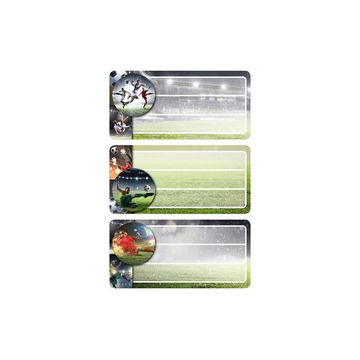 HERMA Etiquettes pour livres "football", scintillant
