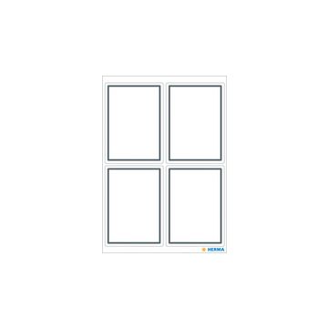 HERMA Etiquettes pour livres, 40 x 55 mm, conception marge