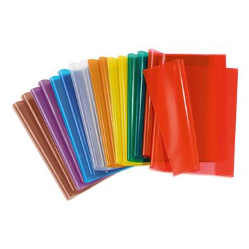 HERMA Protège-cahier, format A4, en PP, jaune transparent x25