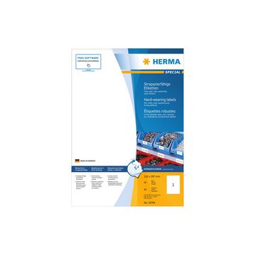 HERMA Étiquette en film SPECIAL, 48,3 x 25,4 mm, blanc