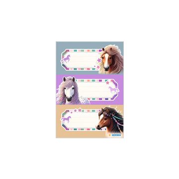 HERMA Étiquette pour livre VARIO Le monde des chevaux