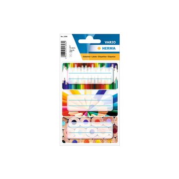 HERMA Étiquette pour livres VARIO "Crayons", 76 x 35 mm