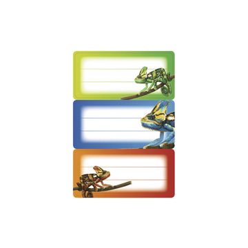 HERMA Étiquettes pour livres VARIO "Caméléons", 76 x 35 mm