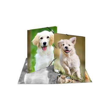 HERMA chemise élastique "chiens", en PP, A3,