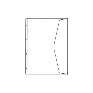 HETZEL pochette pour document, A4, PVC, grainée, 0,13 mm