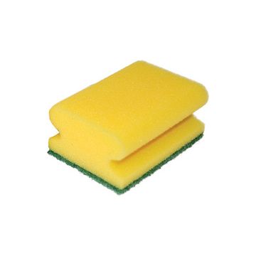 HYGOCLEAN Eponge de nettoyage CLASSIC, 150 x 95 mm, jaune x10