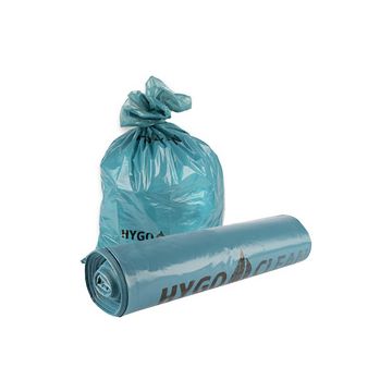 HYGOCLEAN Sac poubelle LDPE Light, 120 L, 40 microns, bleu x10