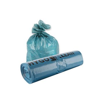 HYGOCLEAN Sac poubelle LDPE, 160 L, 60 microns, bleu x10