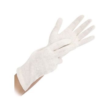 HYGONORM Gant en coton Nature, L, naturel x24