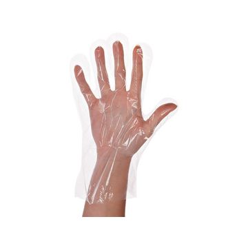 HYGOSTAR Gant LDPE POLYCLASSIC SOFT, M, transparent