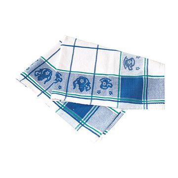 HYGOSTAR Torchon à vaisselle "LANDHAUS", coton x3